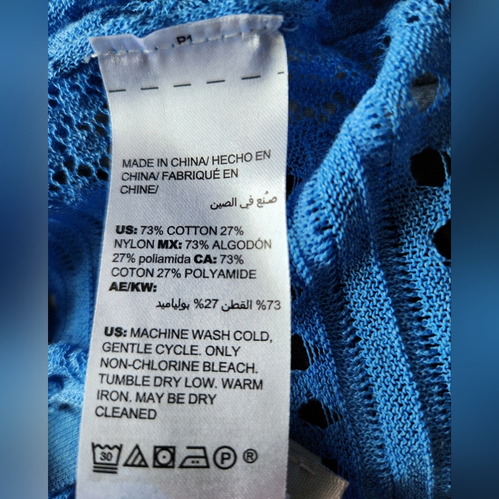 CHICO'S size 0/ small. Lightweight summer sweater/ layering piece. - Picture 9 of 10